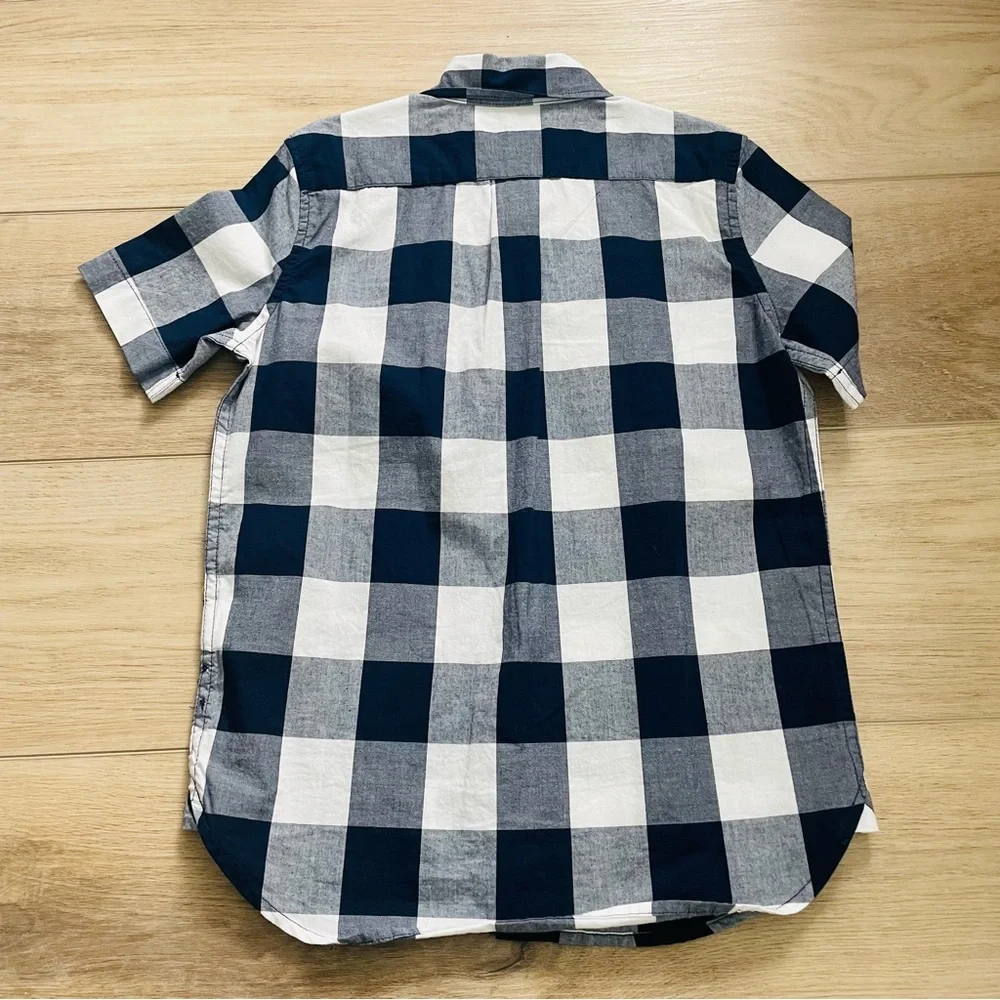 Gap S Button Up Shirt Buffalo Check